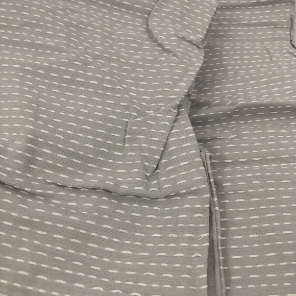 Under The Canopy Euro Sham Gray White Abstract Aztec 100% Organic Cotton 26 x 26 - Picture 5 of 9